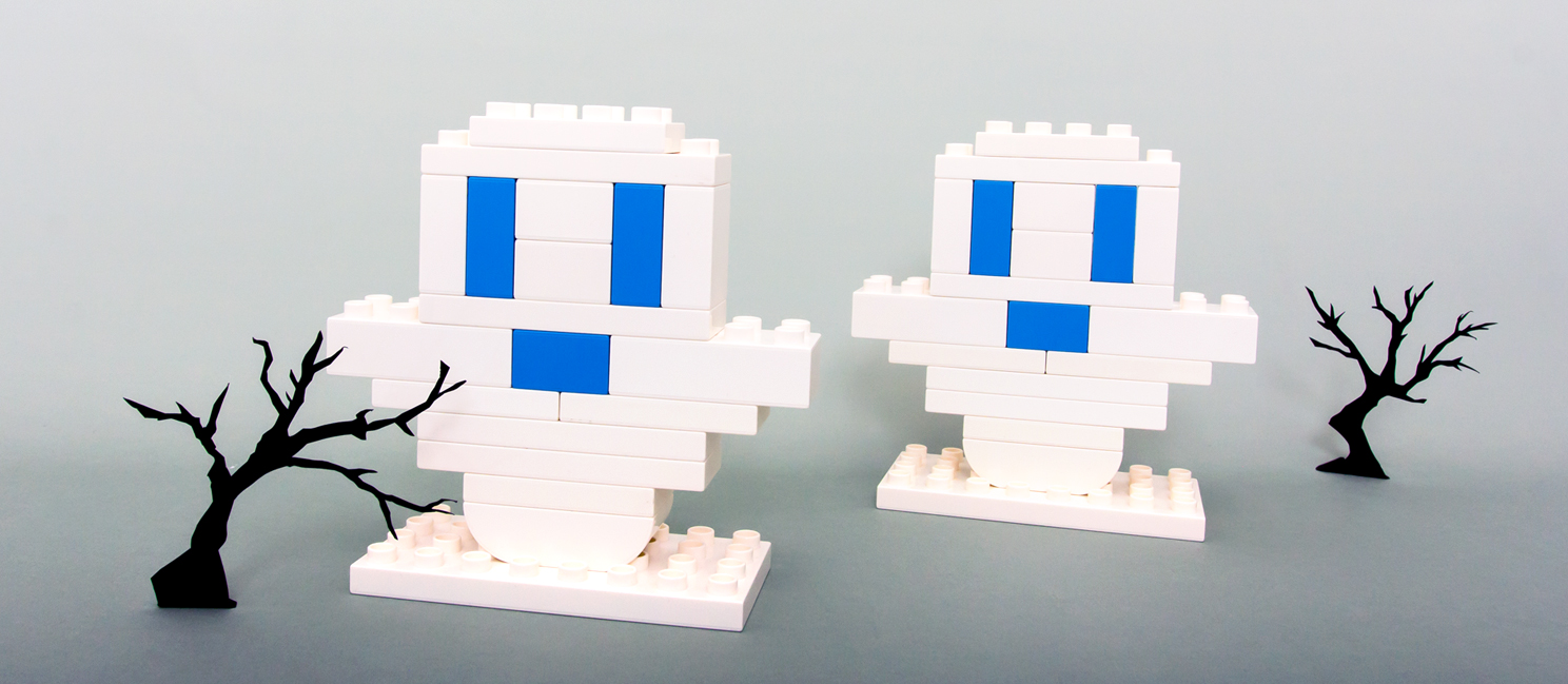 Постройте привидение с LEGO DUPLO!