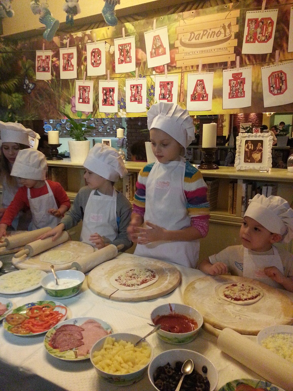 МК в итальянском ресторане.