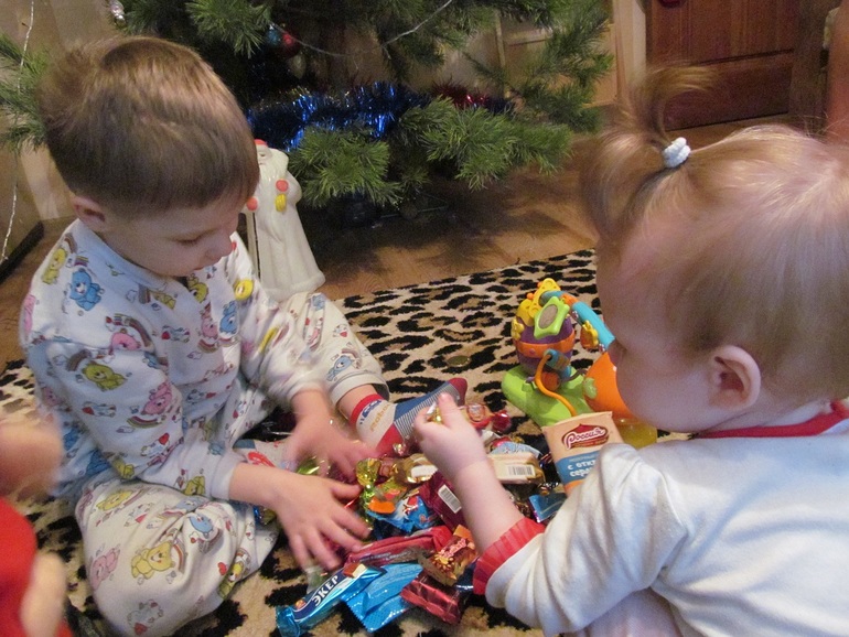 Первый новый год нашей