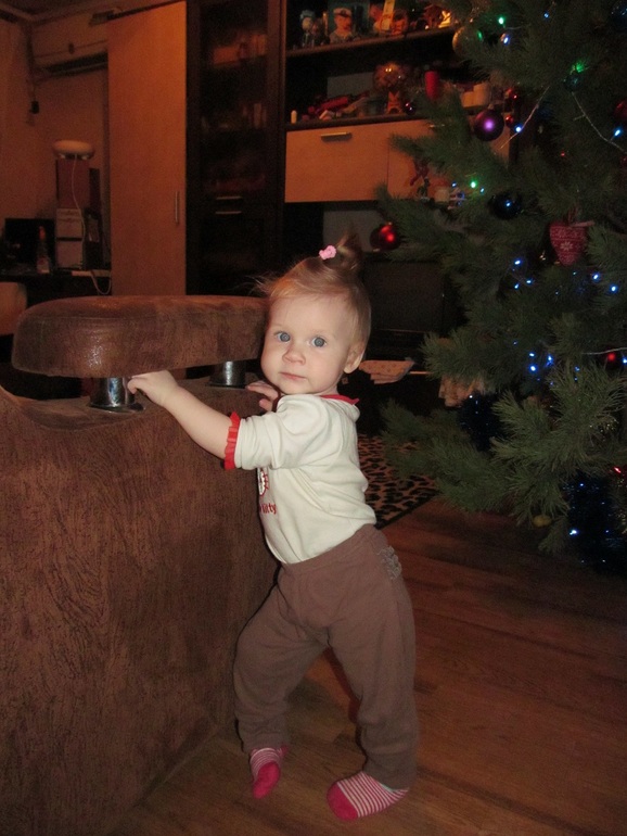 Первый новый год нашей