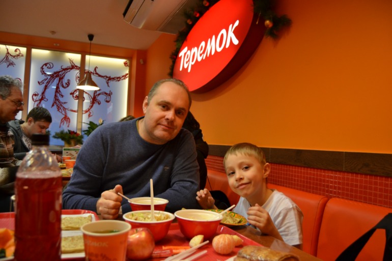 Короткие новогодние деньки в Петербурге