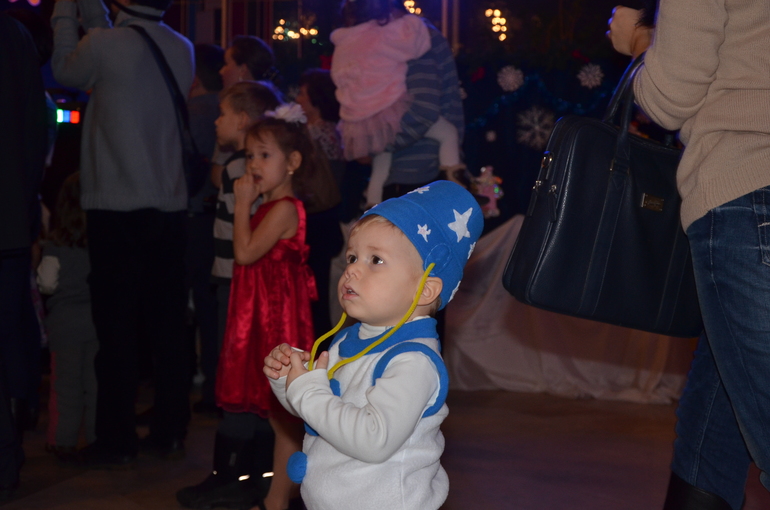 Наш первый Новый год на елке