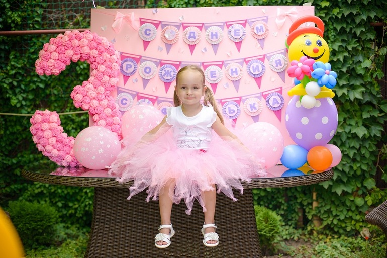 Моей принцессе 3 годика!!!