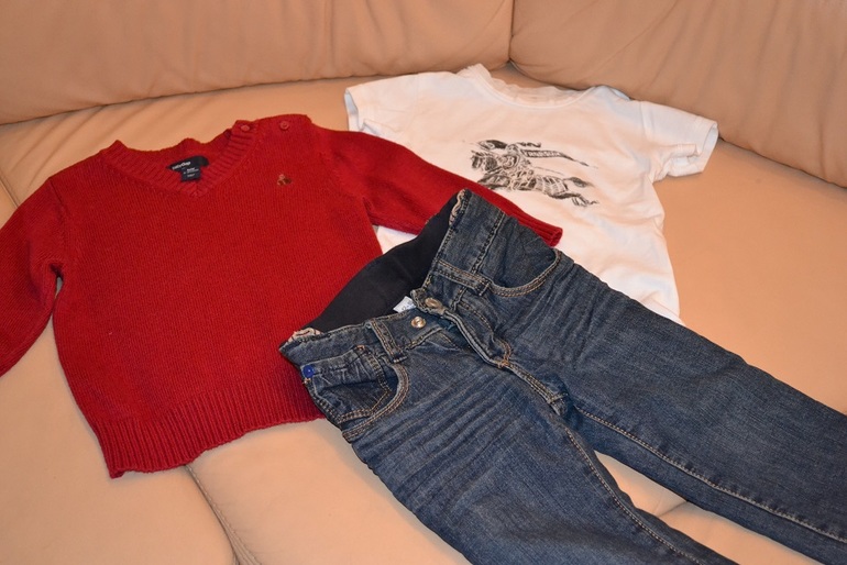 Джинсы D&G, рубашка Монализа, Барбери, Тимберленд..