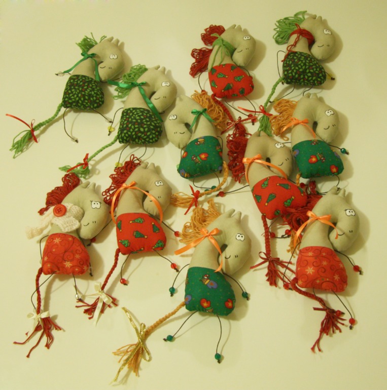 Мой маленький табунчик :) Все уже раздарены.