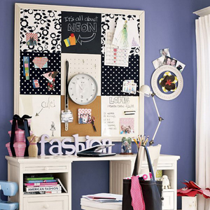 Доски для записей и мелочей в интерьере