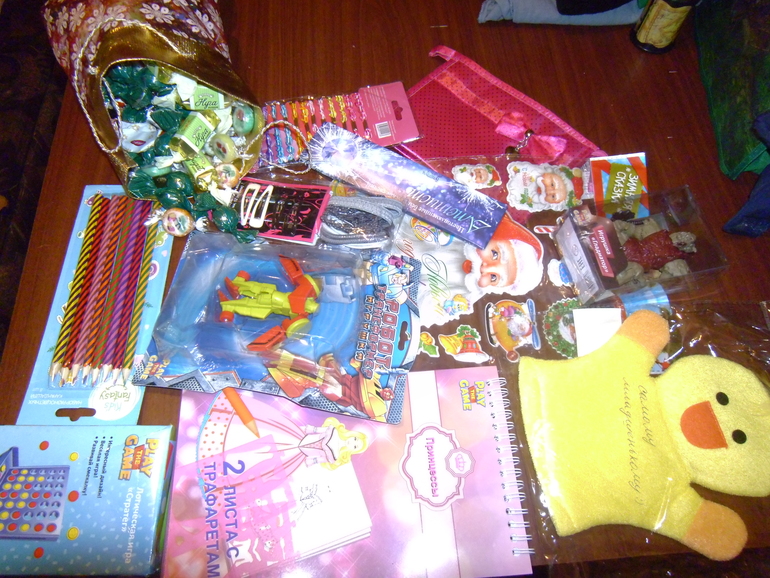 Спасибо феечке Надежде за подарки!