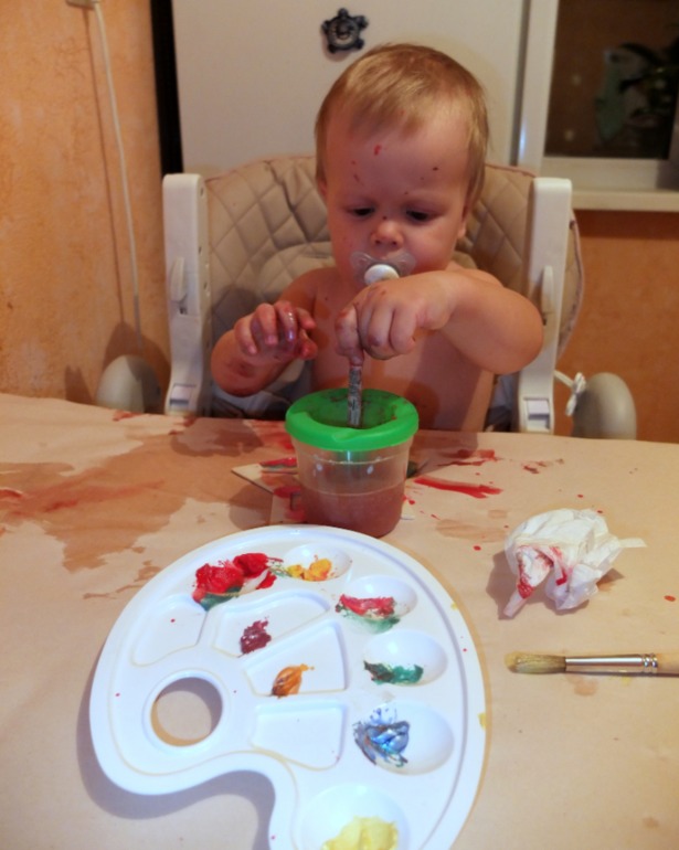 Новогодняя игрушка: первый опыт в 1,3.