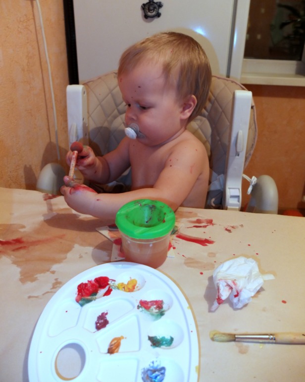 Новогодняя игрушка: первый опыт в 1,3.