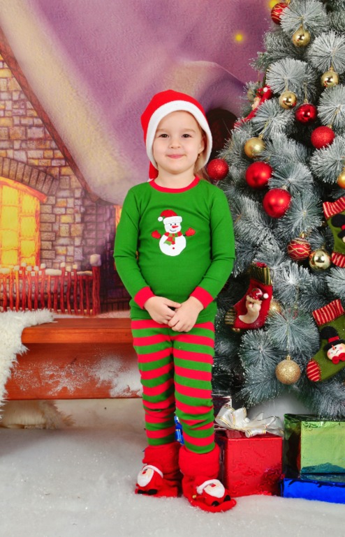 Вот что получилось из наших пижамок)))