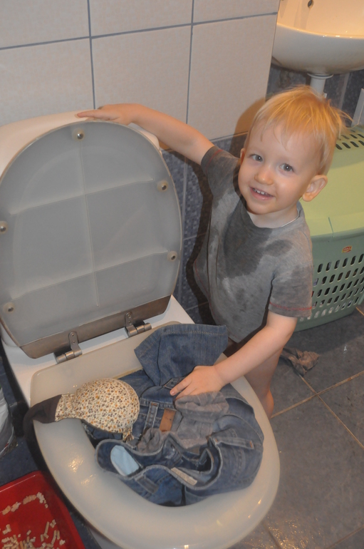 Не запланированная стирка! :) :) :)