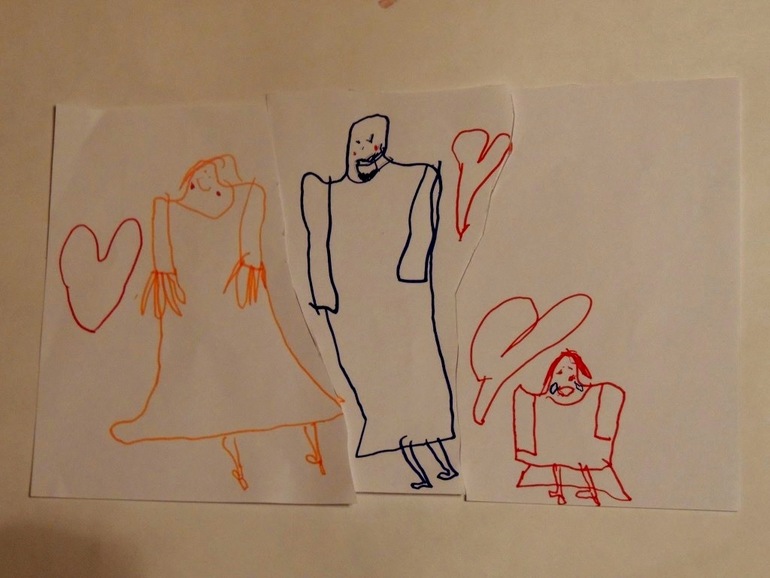 Рисуем в 4 года