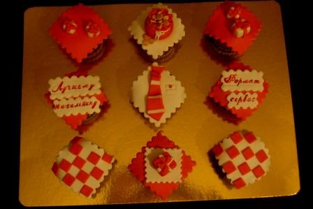 Корпоративные капкейки)