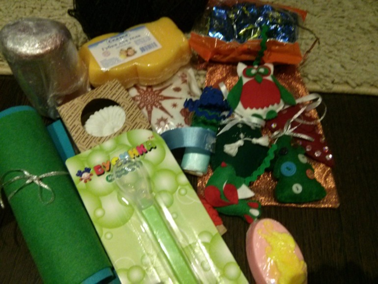 Ура! посылочка!