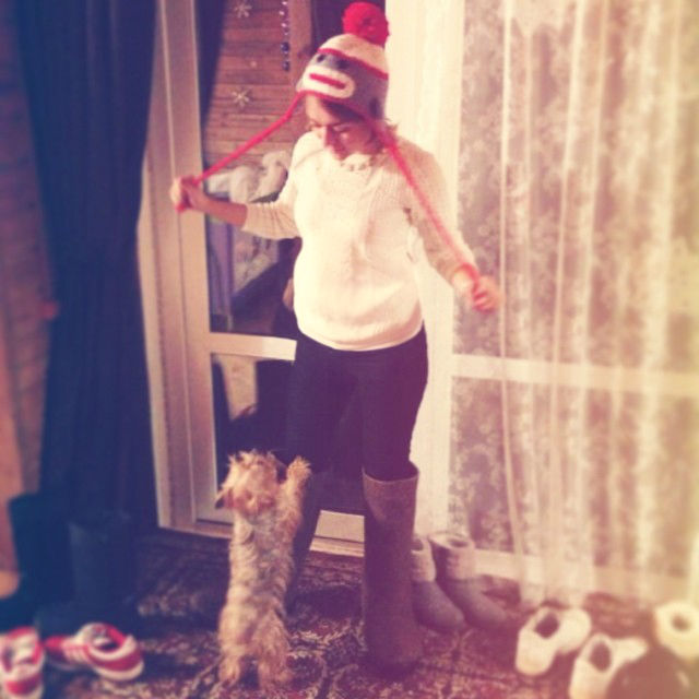 21 неделя: как мы отметили НГ 2014.