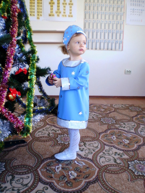 Моя снегурочка.