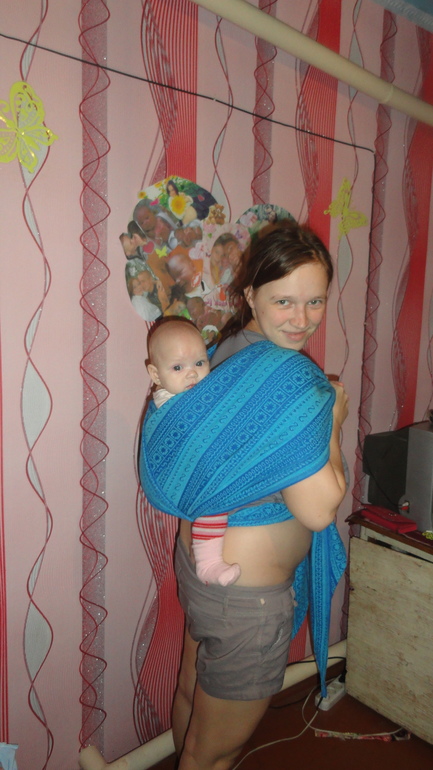 наша первая заспинная )