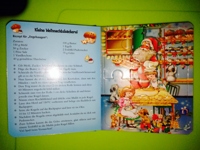 Немецкие книги паззлы.