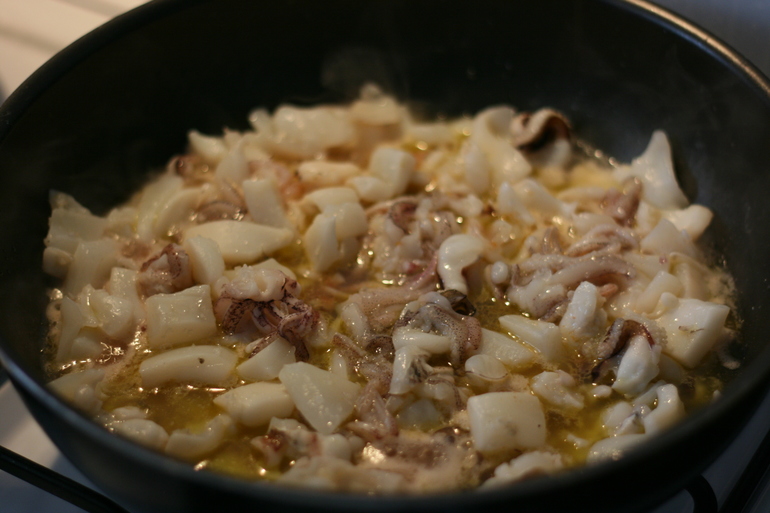 Неправильное ризотто по-рыбацки / Risotto alla pescatora