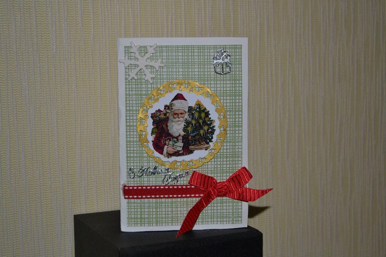 Мои новогодние открыточки)))