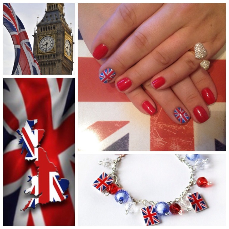 Британский флаг) шеллак.