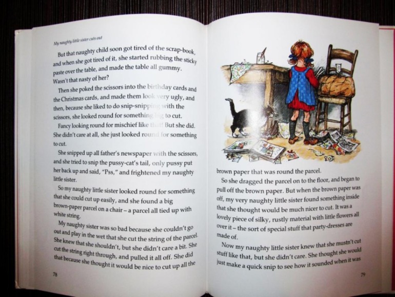 My naughty little sister