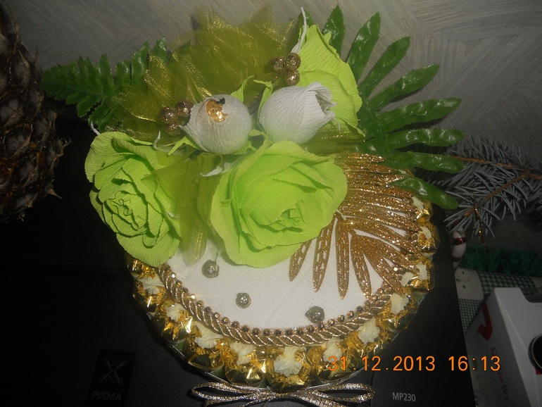 Конфетные тортики.