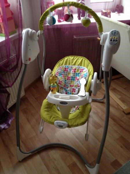 продаю Электронные качели graco swing n bounce