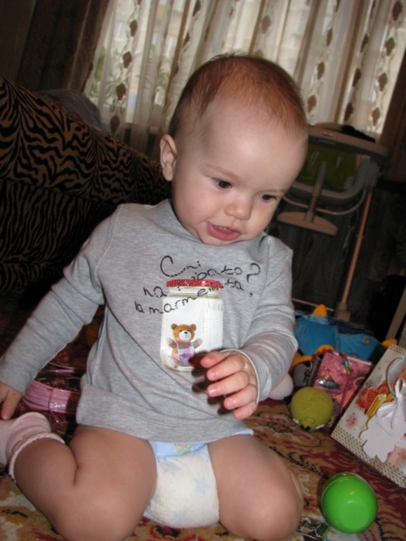 Спасибо Феям! Детки получили конфетки утром 1 января)))