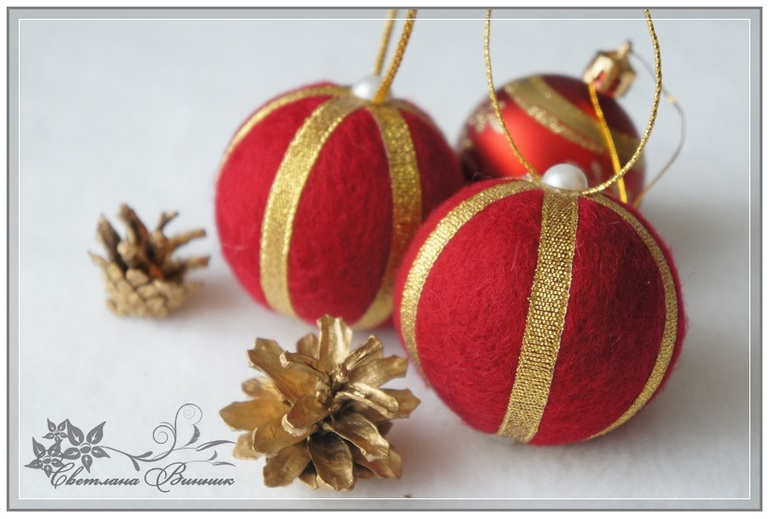 Мой рукодельный 2013 (часть третья - фетр, шерсть)