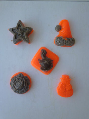 Первые мыльца к Новому Году готовы!