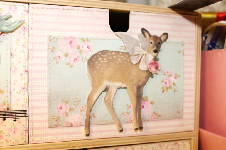 Декор икеевского комода в стиле Тильда