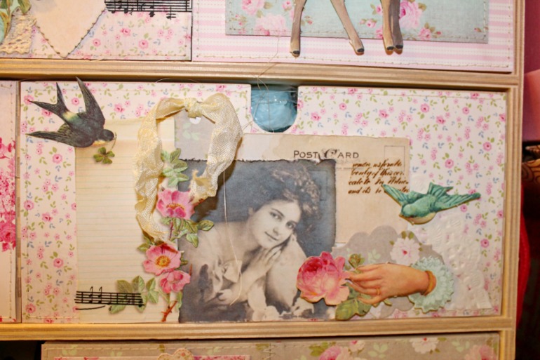 Декор икеевского комода в стиле Тильда