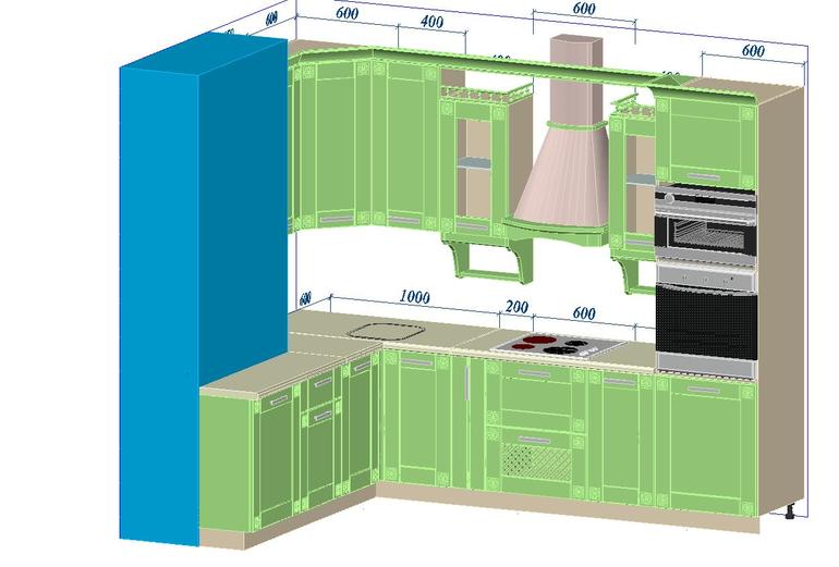 Никак не определимся с кухней.