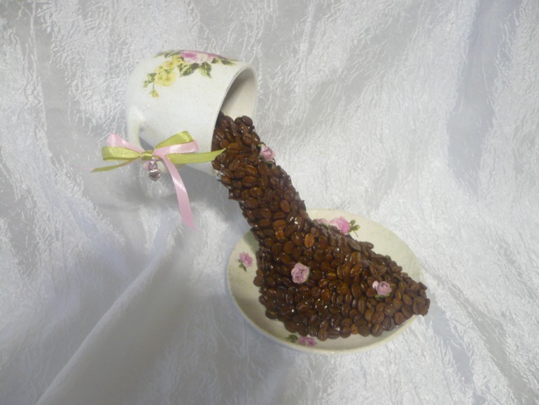 Набор: топиарий + ключница в стиле Шебби шик