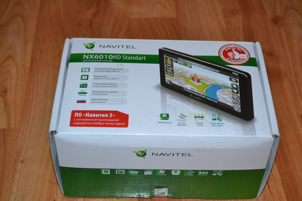 Новый навигатор Navitel NX6010HD стандарт.Москва.