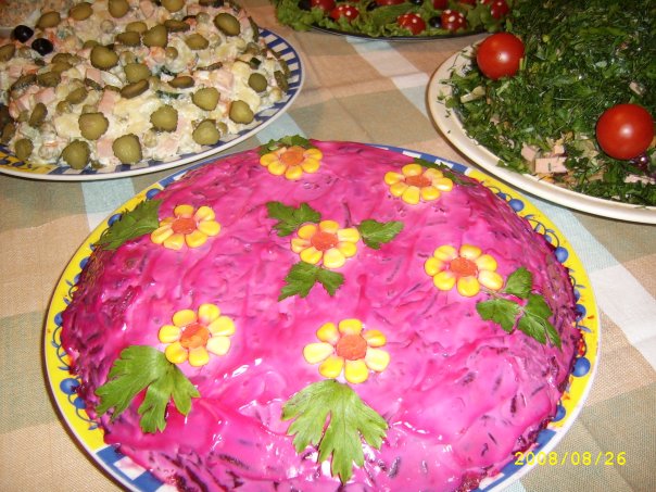 и мое новогоднее меню :-)