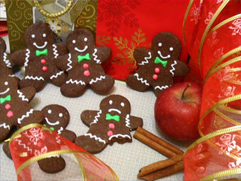 У всех Ginger men, а у нас Chocolate men))