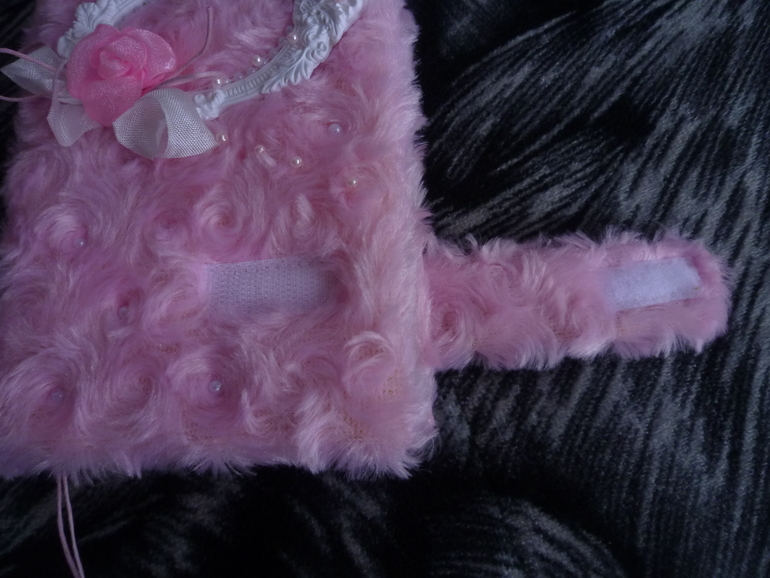 Пушистенький-мохнателький блокнотик