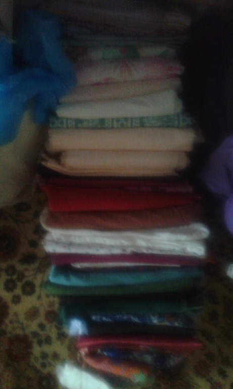 много-много ткани. метро Савеловская.