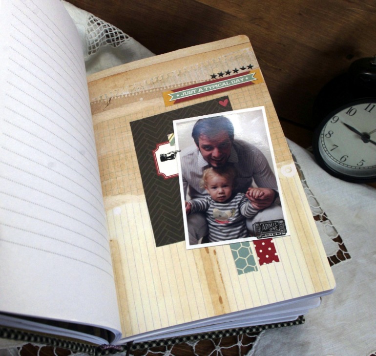 Мужской блокнотоальбом