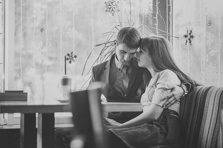 Прогулка Алёны и Александра