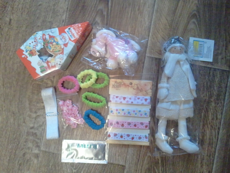 Наш запоздалый хвастик по ОП от Деда Мороза))))