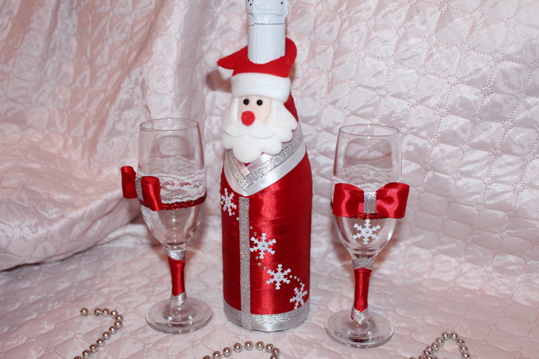 Мои бутылочки к Новому году