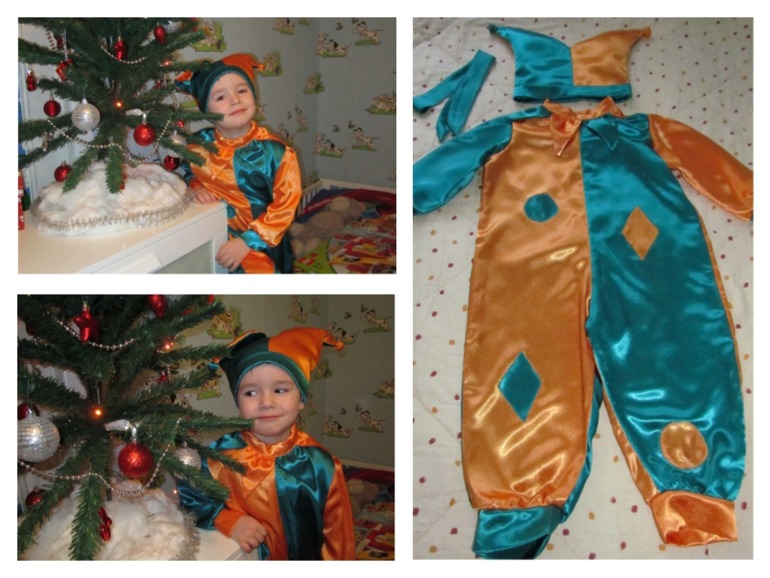 Костюм Петрушки.