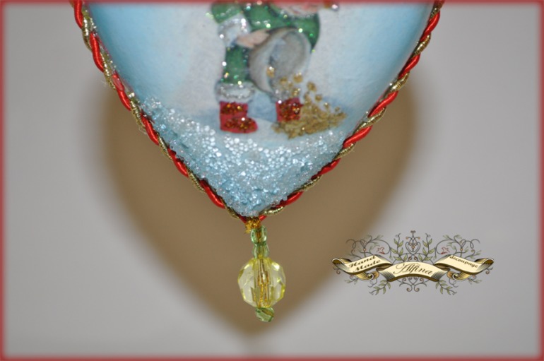 Комплект новогодних украшений на елку "Рождественские гномы"