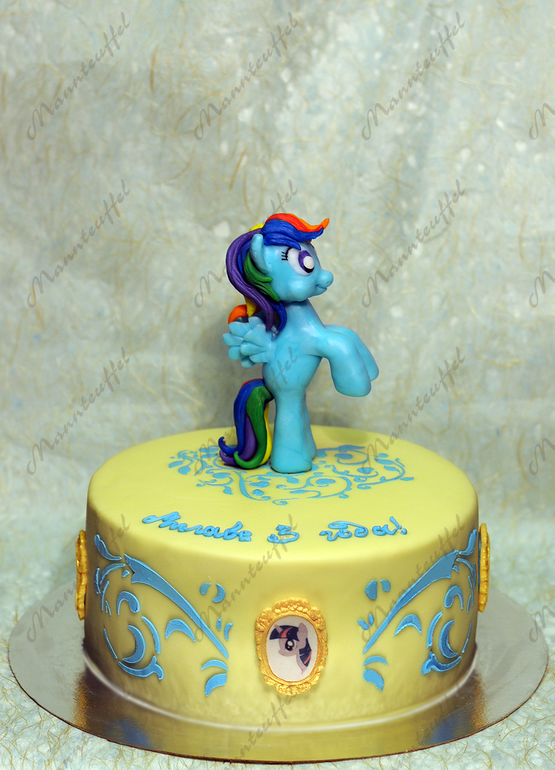 Торт "Rainbowdash pony"