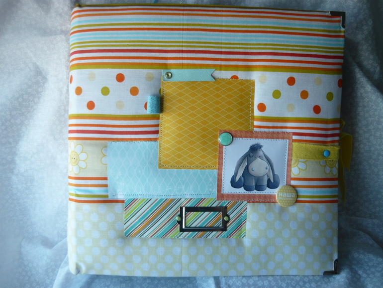 альбом  с осликом Иа для мальчика