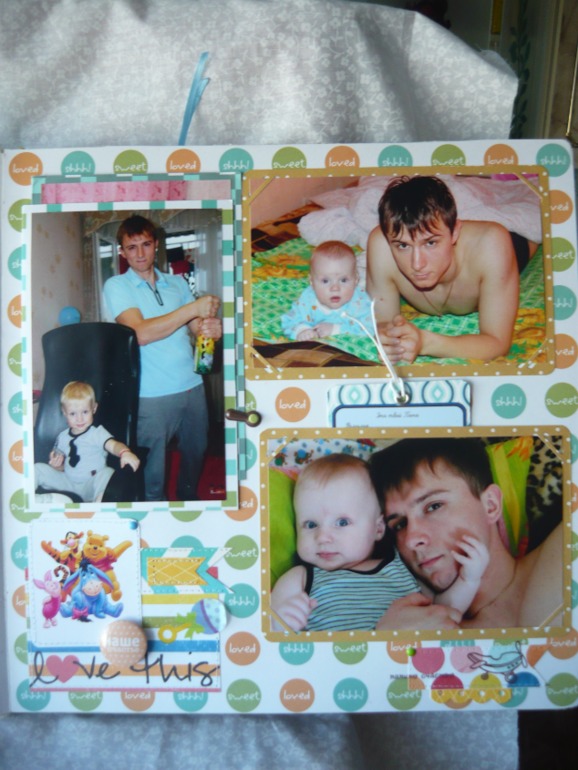 альбом с осликом Иа для мальчика