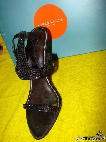 Новые босоножки Karen Millen Сваровски